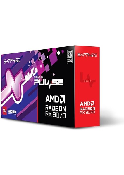 Pulse Amd Radeon™ Rx 9070 Gamıng 16GB Dual Hdmı/dual Dp Gpu Ekran Kartı