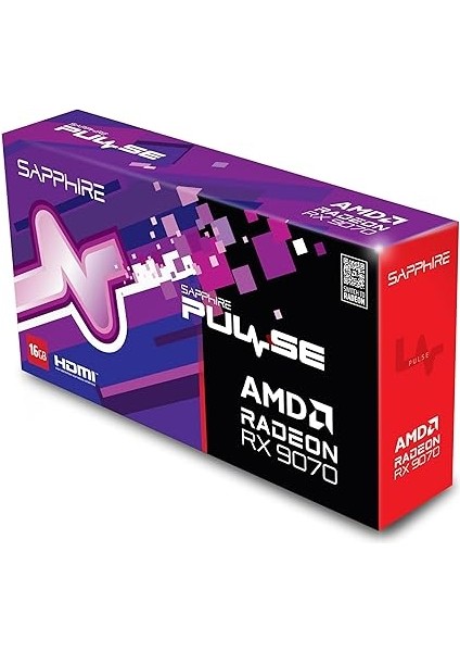 Pulse Amd Radeon™ Rx 9070 Gamıng 16GB Dual Hdmı/dual Dp Gpu Ekran Kartı modelleri