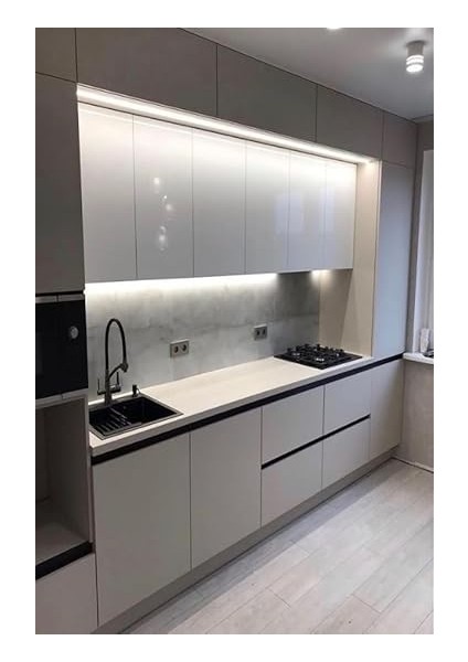 Dekoratif Mutfak Tezgah Üstü LED Lineer Aydınlatma - Dokunmatik On - Off Tuşlu (6500K Beyaz Işık, 50CM) modelleri