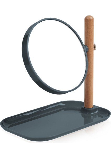 Orginazerli Banyo ve Makyaj Aynası - Antrasit fiyatları