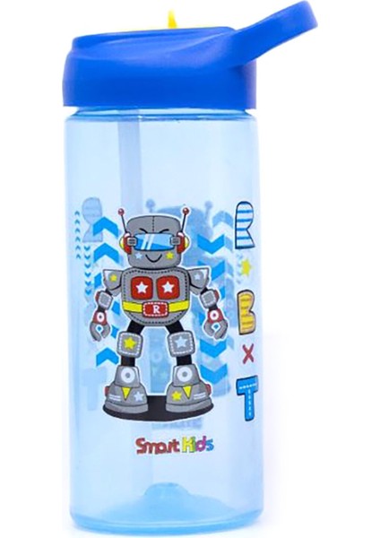 Smart Kids Baskılı Pp Matara 500 ml