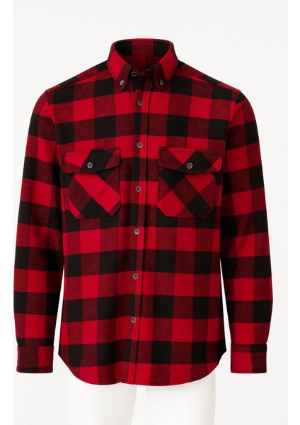 Erkek Kışlık Hakiki Oduncu Gömleği