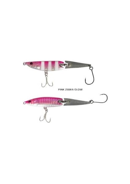 Metal Jack 40 gr Pink Zebra Glow