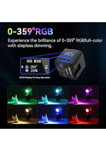 L3 Rgb LED Efektli Video Işığı L052GBB1 indirimleri