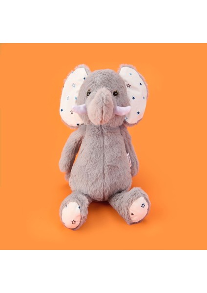 Soft Fil Figürlü Yastık - Gri - 37X36 cm