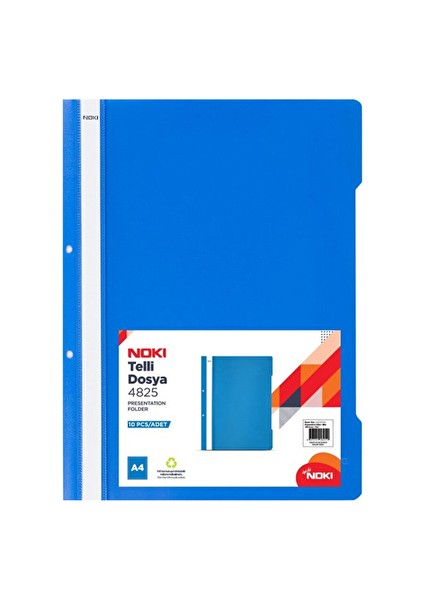 Telli Dosya Mavi 10'lu