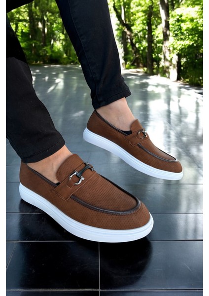 Siyah Spor Tarzı Günlük Ayakkabı - Beyaz Tabanlı ve Tokalı Deri Görünümlü Rahat Tasarım fiyatları