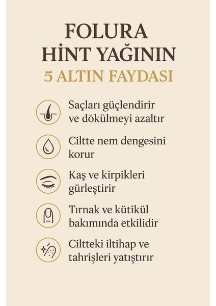 Hint Yağı %100 Doğal Cilt ve Saç Bakımına Uygundur fiyatları