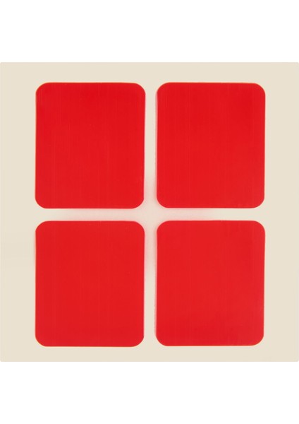 House 12'li Çift Taraflı Hazır Kesilmiş Montaj Bandı - Kırmızı - 4 cm fiyatları