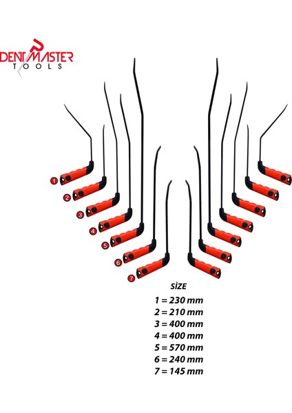 Pdr Dent Master Boyasız Göçük Düzeltme 55 Parça Çubuk Seti Imalatçıdan fırsatları