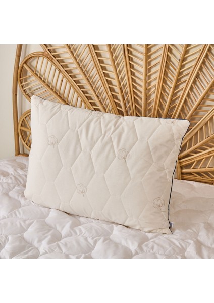 Soft Pamuk Yastık - Beyaz - 50X70 cm