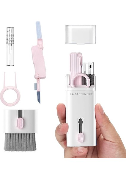 Barfumerıe Elektronik Temizleyici Kiti. Klavye Fırçası, Airpod Temizleme Aracı, Telefon Ekran Temizleyici. Bilgisayarlar, Macbooks, Dizüstü Bilgisayarlar, Airpods Pro, Kulaklıklar Için.