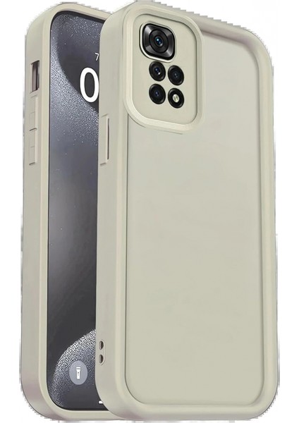 Xiaomi Redmi 10 2022 Kılıf Viera Silikon - Krem