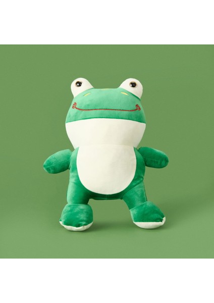 Soft Kurbağa Figürlü Yastık - Yeşil - 35X20 cm fiyatları