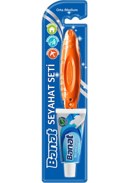 Seyahat Seti (Diş FIRÇASI+15ML Diş Macunu)