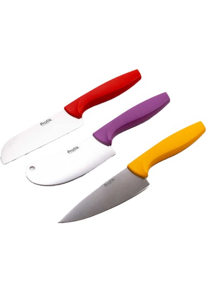 Pratik Mini Şef Asorti Bıçak 12 cm