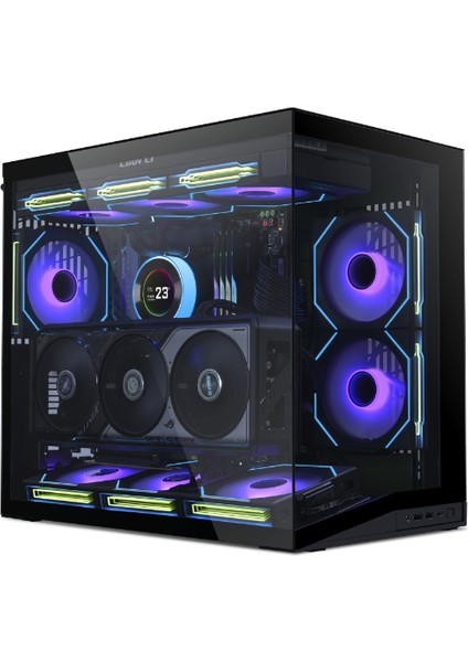 O11 Dynamic Flow Mini V2 Mid Tower Siyah Kasa (G99.O11DMIV2FX.00) indirimleri