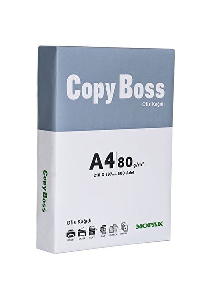 Fotokopi Kağıdı 80G A4 500'LÜ Mopak