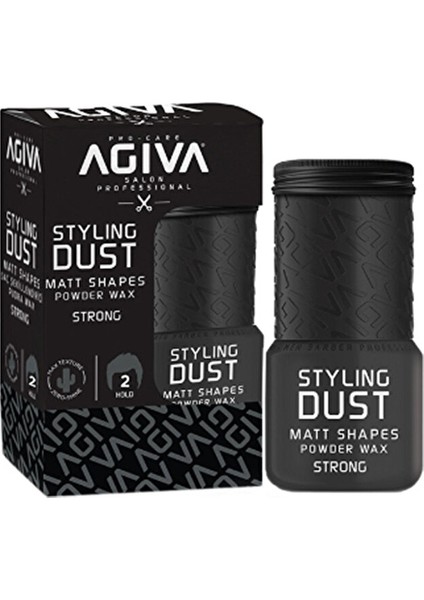 Agiva Saç Pudrası 02 Siyah Sert Tutuş
