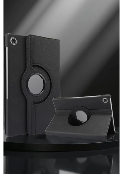 Lenovo Tab M10 TB311FU Kılıf 360 Tablet Deri Kılıf - Siyah