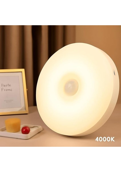 Set Hareket Sensörlü Gece Lambası – USB Şarjlı 4000K Gün Işığı LED – Duvar, Dolap, Merdiven, Başucu Için Akıllı Işık indirimleri