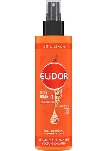 Sıvı Saç Bakım Kremi Anında Onarıcı 200 ml