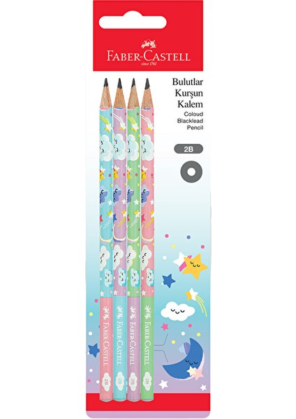 Bls Cloud Kurşun Kalem ,4'lü (Fsc)