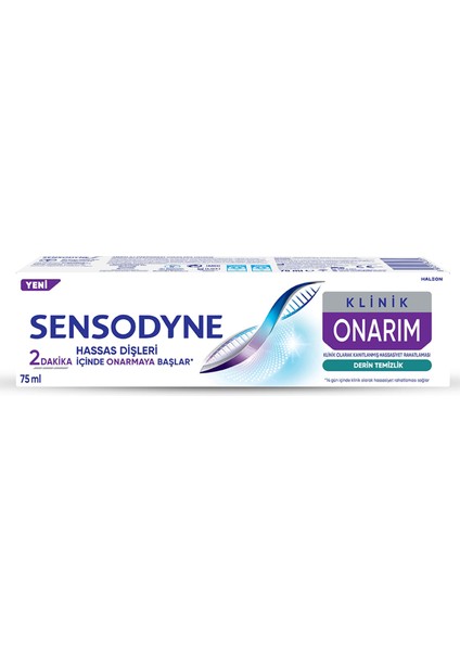 Klinik Onarım Derin Temizlik Diş Macunu 75 ml