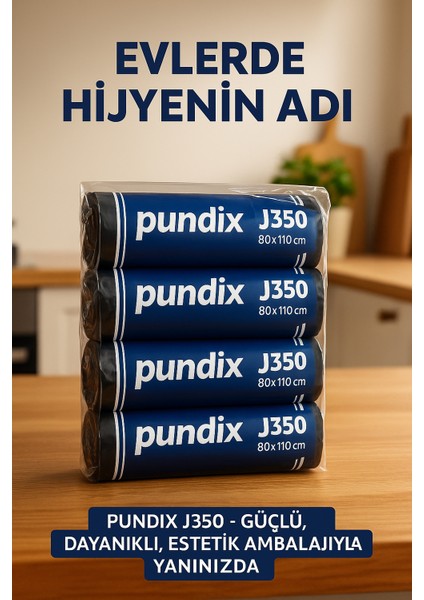 J350 Jumbo Boy Çöp Torbası (80X110 Cm) – 5 Rulo (Toplam 50 Adet) modelleri