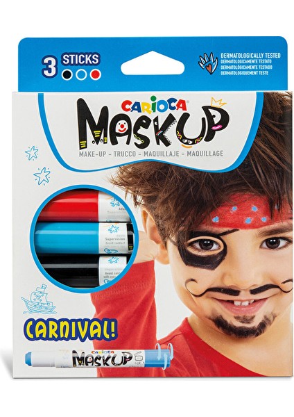 Yüz Boyası 6g 3 Renk Carnival