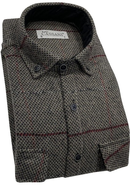 Erkek Kışlık Hakiki Oduncu Gömleği modelleri