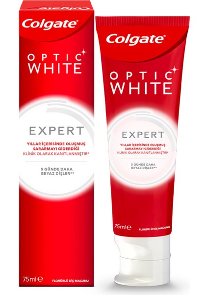 Optic White Expert White Diş Macunu 75 ml