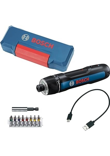 Professional Bosch Go 3 Akülü Vidalama Makinesi (Usb Cable A-C, 8 Pcs Screwbits, Extender, Case) fiyatları