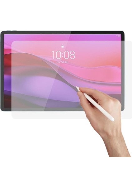 Lenovo Ideapad Pro 2025 TB375FC 12.7 Inch Tablet ile Uyumlu Tablet Paper Like Pencil Destekli Kağıt Hissi Veren Mat Ekran Koruyucu - AL3289