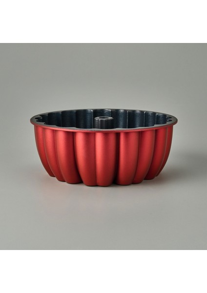 Ametist Kalpli Kek Kalıbı - Kırmızı - 26 cm fiyatları