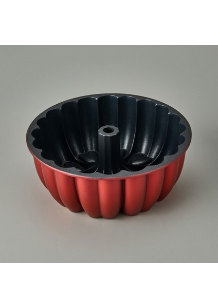 Ametist Kalpli Kek Kalıbı - Kırmızı - 26 cm modelleri