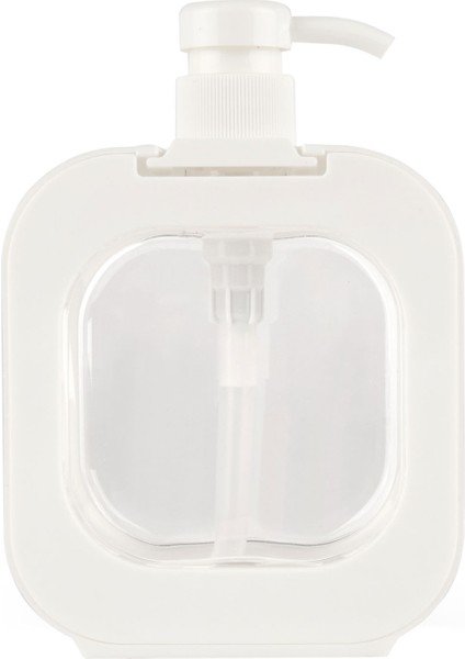 Şeffaf Sıvı Sabunluk - Beyaz - 16 cm fiyatları