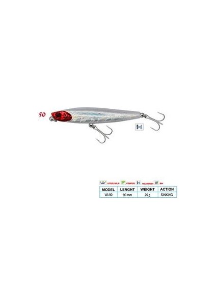 Rıpper Cl:50 90MM 25GR Sinking