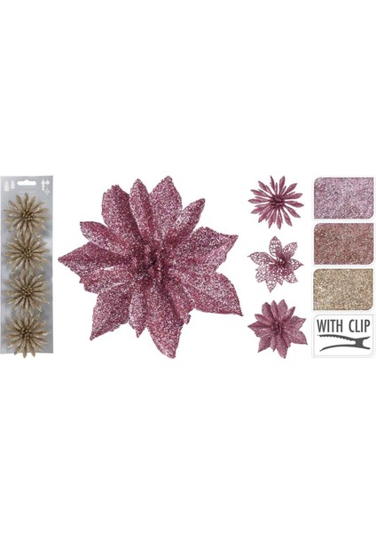 Yılbaşı Klipsli Süs 8 cm AWR204000