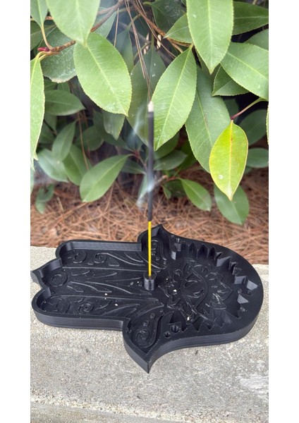 Meditasyon El Figürlü Tütsülük | Zen Mum Standı (3d Baskı) | Yoga Dekorasyonu modelleri