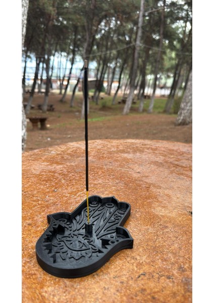 Meditasyon El Figürlü Tütsülük | Zen Mum Standı (3d Baskı) | Yoga Dekorasyonu indirimleri