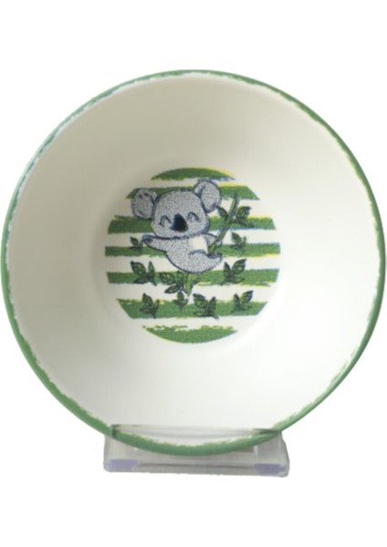 Seramik Kase Çocuk Dekor 14 cm