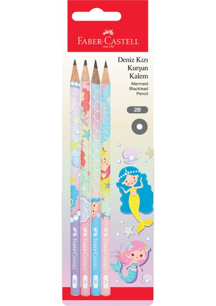 Bls Deniz Kızı Kurşun Kalem ,4'lü (Fsc) fiyatları