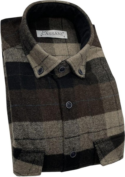 Erkek Kışlık Hakiki Oduncu Gömleği modelleri