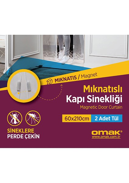 Beyaz Magnetli Kapı Sinekliği modelleri