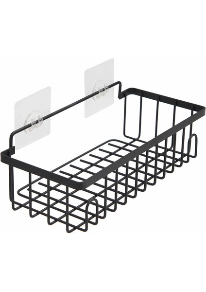 2'li Kancalı Banyo Duş Rafı - Siyah fiyatları