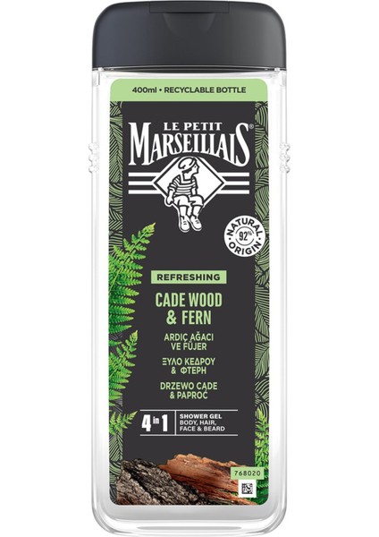 Men Ardıç Ağacı ve Füjer Duş Jeli 400 ml