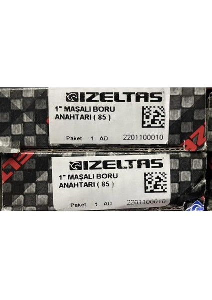 85 Maşalı Boru Anahtarı 1" Inç fiyatları