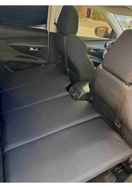 - Oto Arka Koltuk Yatak 70 * 130 cm - Siyah - Sıvı Geçirmez