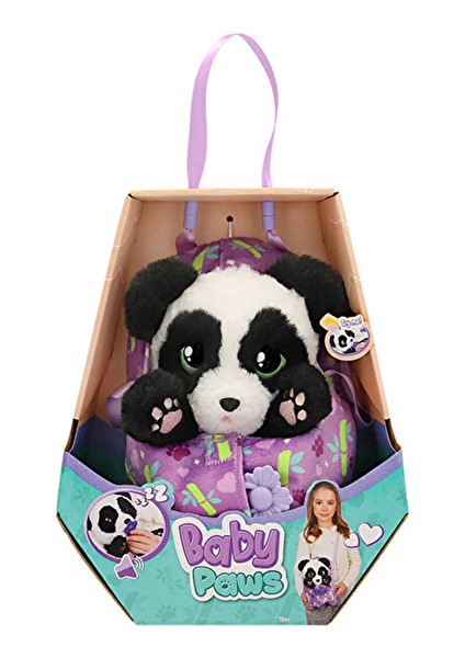 Paws Panda Sesli Pelüş 20 cm